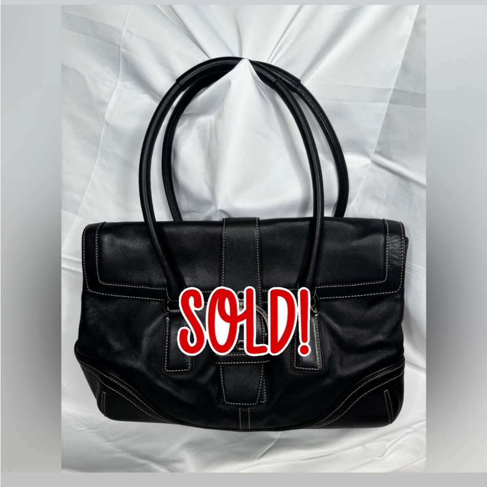 Coach SoHo Hampton Satchel Tote Women’s Bag 9251